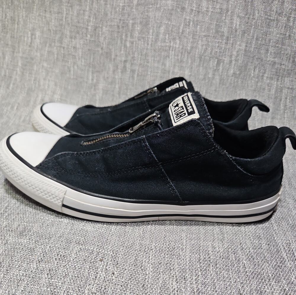 Converse Chuck Taylor All Star Madison Zip Ox Blue Low Top Sneakers Women 10